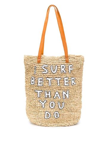 Mua Mua I Surf Better Tote - Neutrals