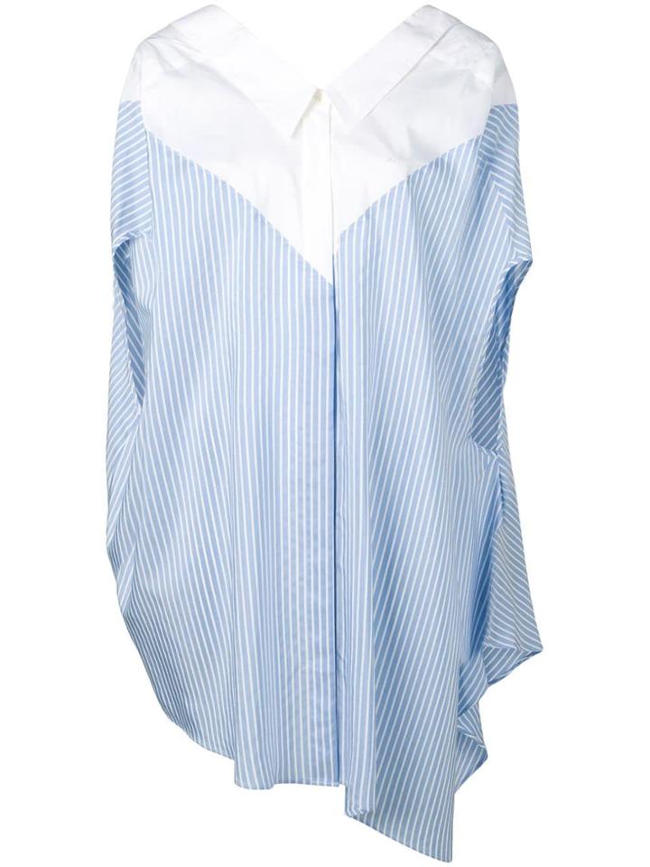 Unravel Project Lace-up Shirt - Blue