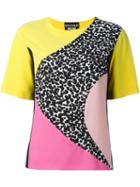 Boutique Moschino Shortsleeved Panelled Top