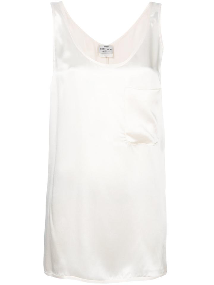 Forte Forte Pocket Tank Top - White