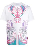Versace Collection Abstract Patterned T-shirt - White