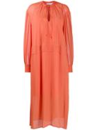 Calvin Klein Oversized Shirt Dress - Orange