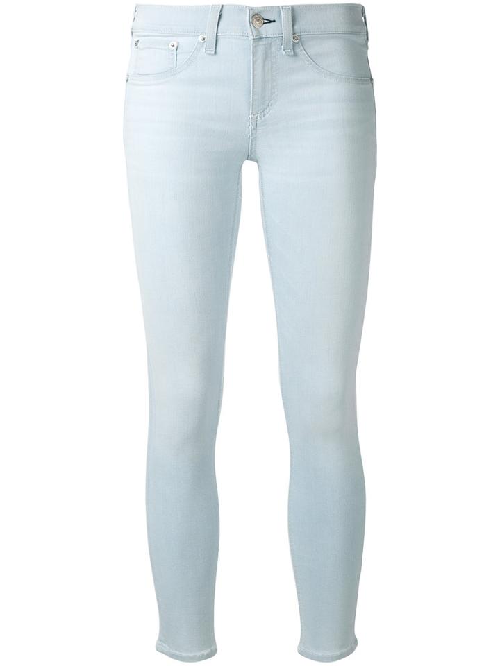 Rag & Bone /jean - Fay Capri Jeans - Women - Cotton/polyester/polyurethane - 31, Blue, Cotton/polyester/polyurethane