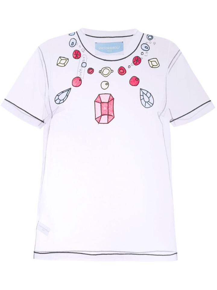 Viktor & Rolf Diamonds Are Forever T-shirt - White
