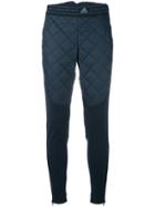 Adidas By Stella Mccartney Moto Tapered Leggings - Blue