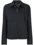 Hermès Vintage Hermes Long Sleeve Coat Jacket - Black