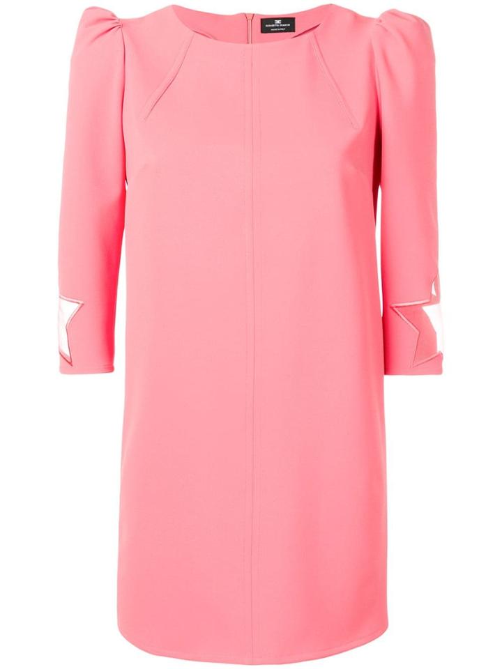 Elisabetta Franchi Star Details Short Dress - Pink