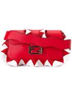 Fendi - Zig-zag Shoulder Bag - Women - Leather - One Size, Red, Leather