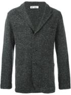 Brunello Cucinelli 'fumo' Cardigan, Men's, Size: 48, Grey, Cotton/polyamide/cashmere/virgin Wool