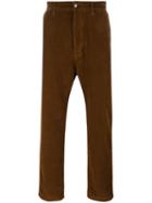 Ami Alexandre Mattiussi Corduroy Trousers, Men's, Size: Xl, Brown, Cotton