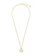 Givenchy Heart Pendant Necklace - Gold