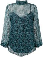 See By Chloé Embroidered Lace Blouse - Black