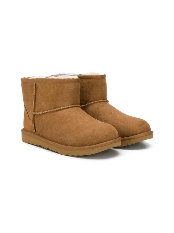 Ugg Australia Kids Teen Ankle Boots - Brown