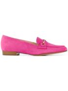 Hogl Gold-tone Detail Loafers - Pink & Purple