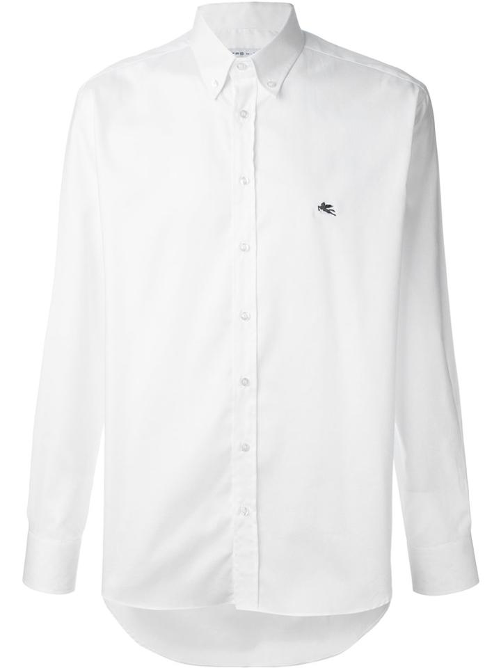 Etro Printed Cuff Shirt - White