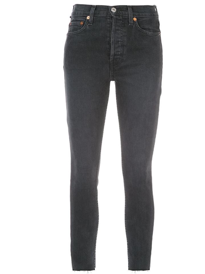 Re/done Skinny Jeans - Black