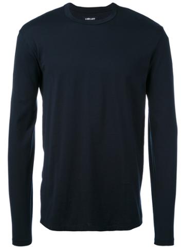 Labo Art - Longsleeved T-shirt - Men - Cotton - 0, Blue, Cotton
