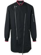 Asymmetric Zip Jacket - Men - Cotton - 50, Black, Cotton, Dior Homme