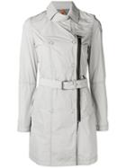 Parajumpers Zip Detail Trench Coat, Women's, Size: Xs, Nude/neutrals, Polyester