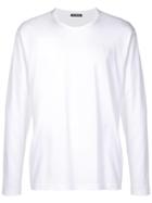 Acne Studios Nash L Face Long-sleeved T-shirt - White
