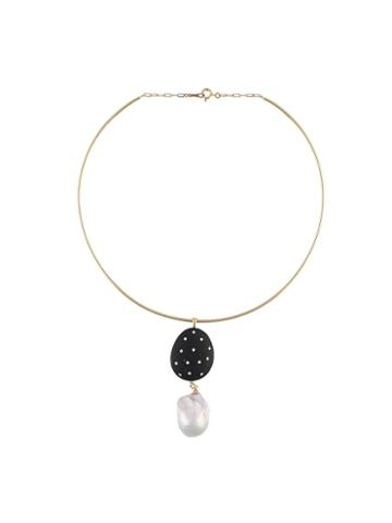 Cvc Stones 'salt Pepper' Necklace