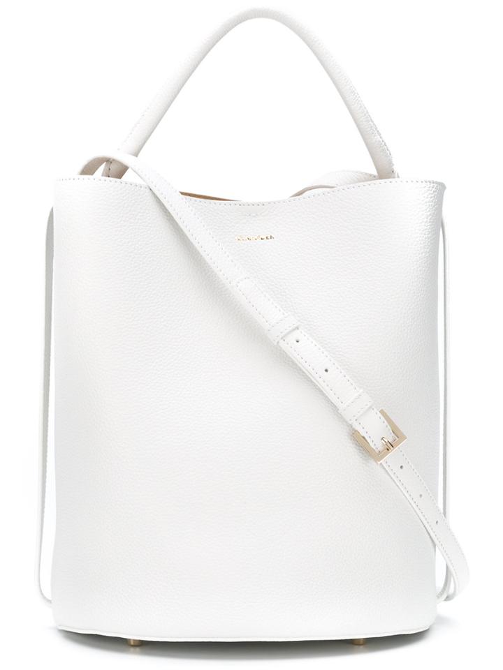 Jil Sander Bucket Bag - White