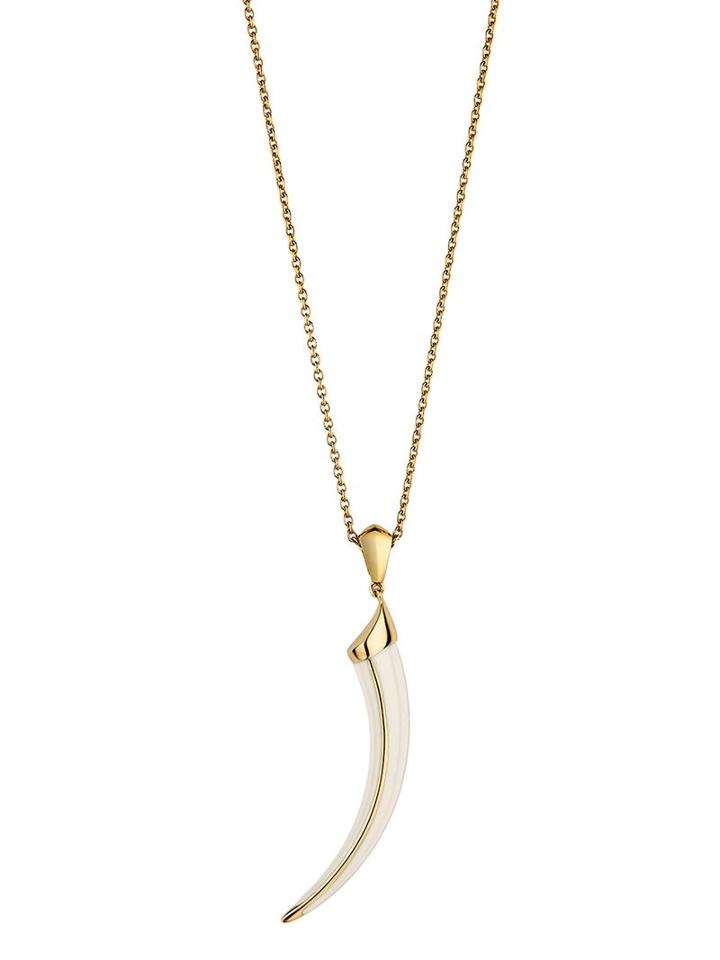 Shaun Leane Knife Edge Tusk Necklace, Women's, White