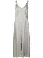 Forte Forte Long Slip Dress - Grey