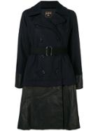 Jean Paul Gaultier Vintage 1990's Double Breasted Coat - Blue