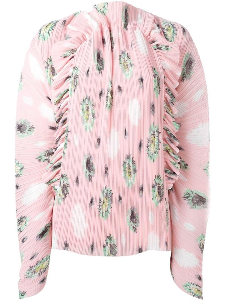 Kenzo 'dandelion' Blouse, Women's, Size: 38, Pink/purple, Polyester