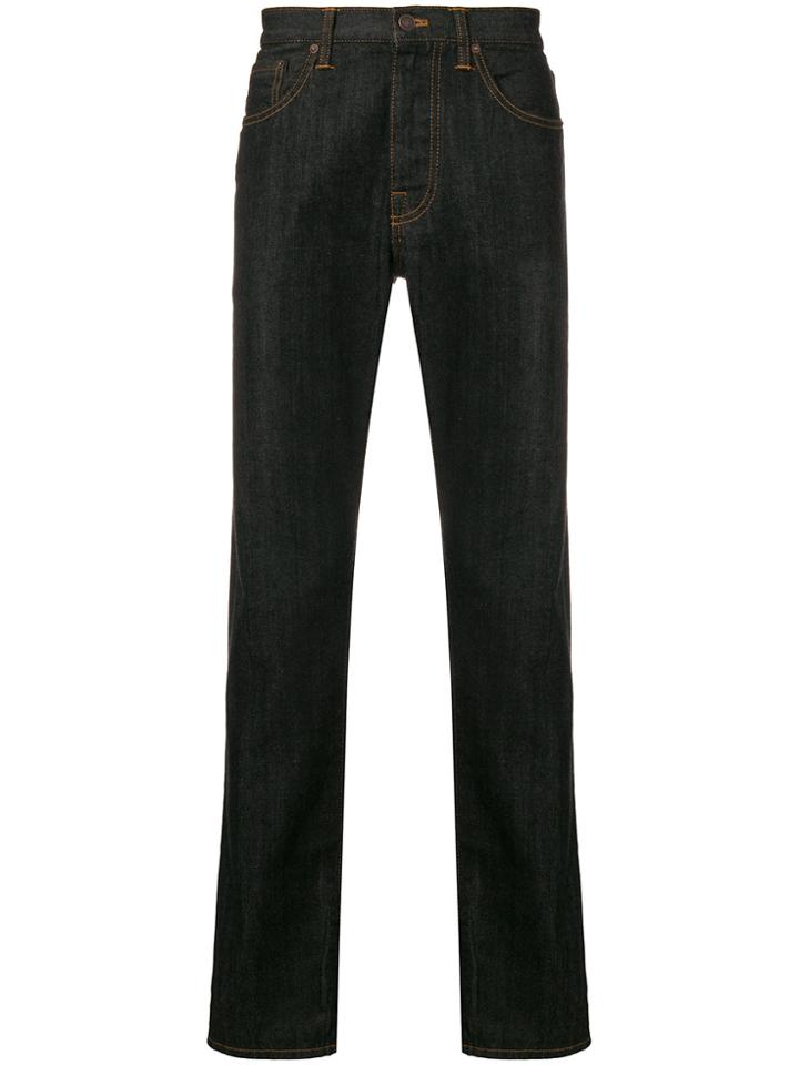 Fortela Classic Straight-leg Jeans - Black