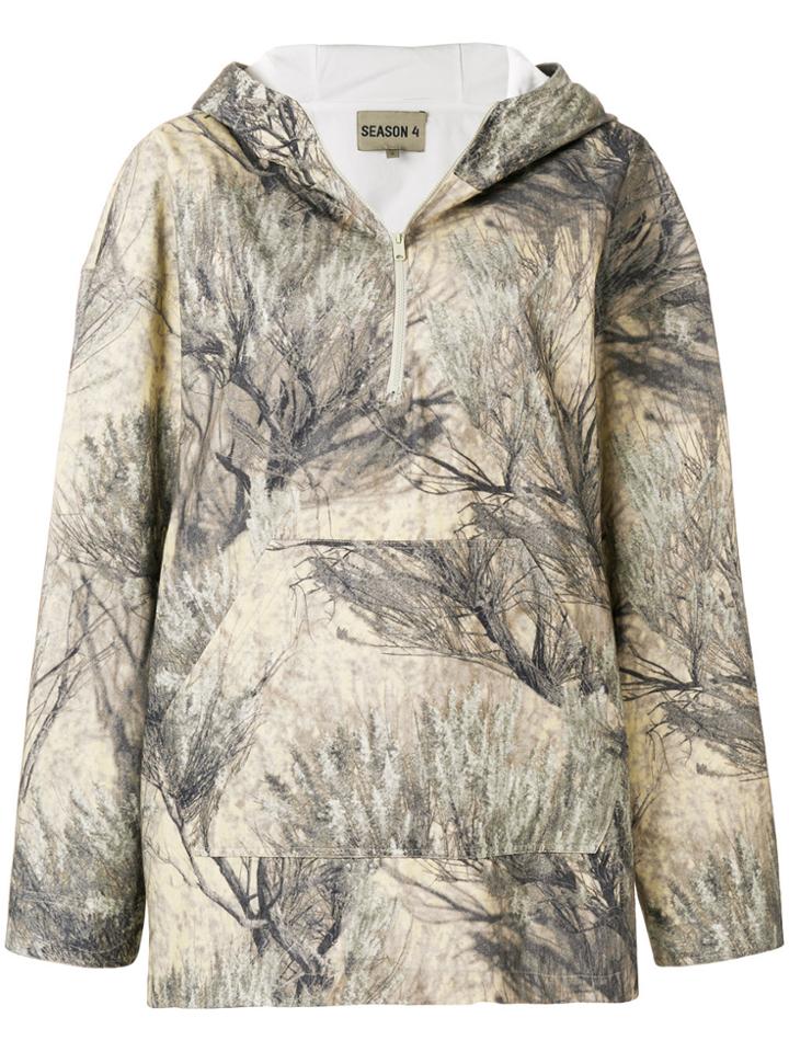 Yeezy Tree Print Hoodie - Green