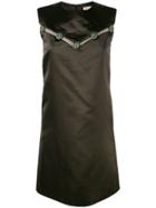 Christian Dior Vintage Structured Dress - Brown