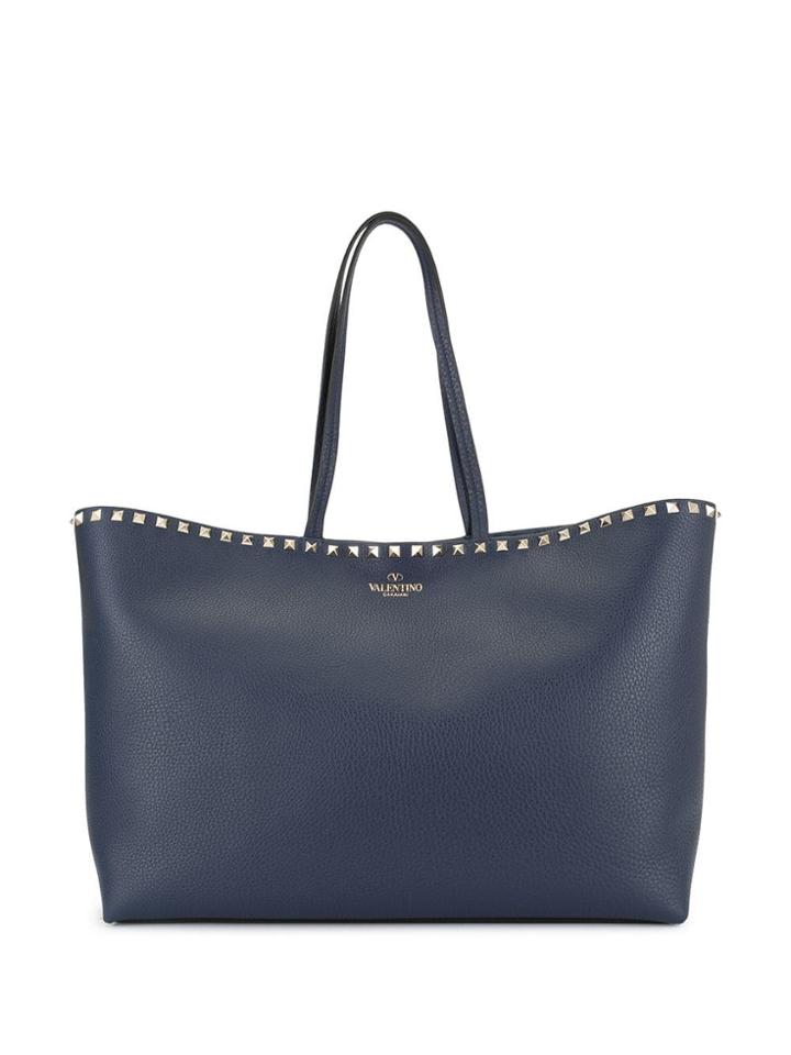 Valentino Valentino Garavani Rockstud Shopper Bag - Blue