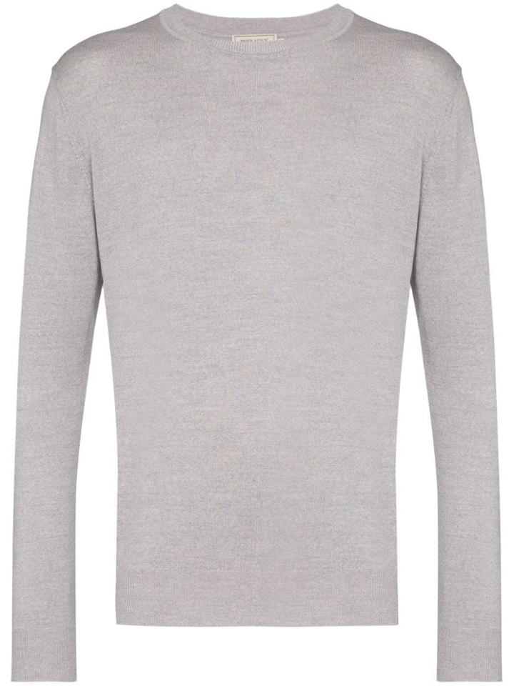 Maison Kitsuné Crew-neck Sweater - Grey