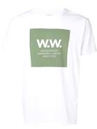 Wood Wood Short Sleeved T-shirt - White