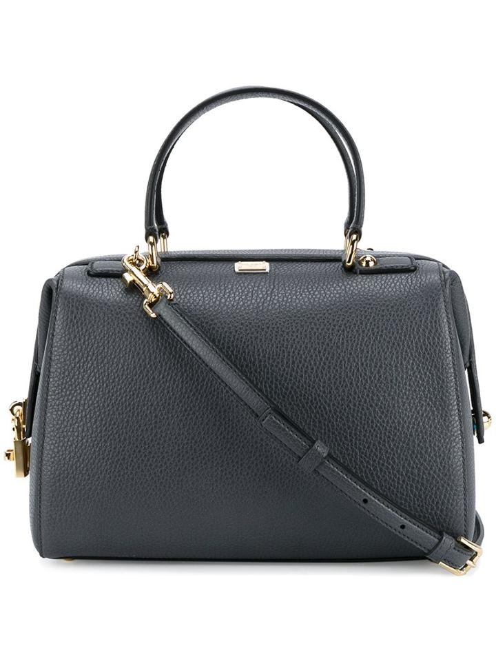 Dolce & Gabbana Padlock Detail Bowling Tote