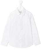 Fendi Kids Striped Shirt, Boy's, Size: 8 Yrs, White