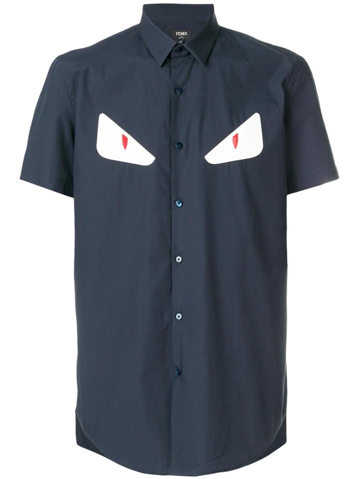 Fendi Monster Eyes Shirt - Blue