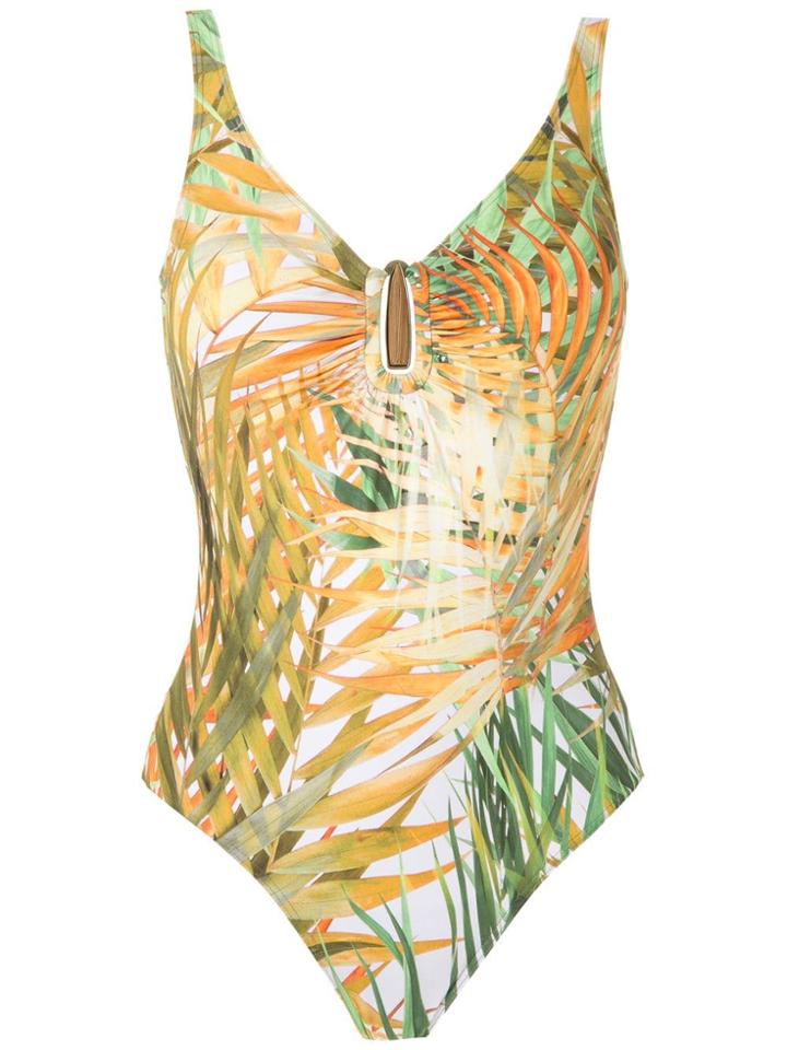 Lygia & Nanny Mirassol Printed Swimsuit - Yellow