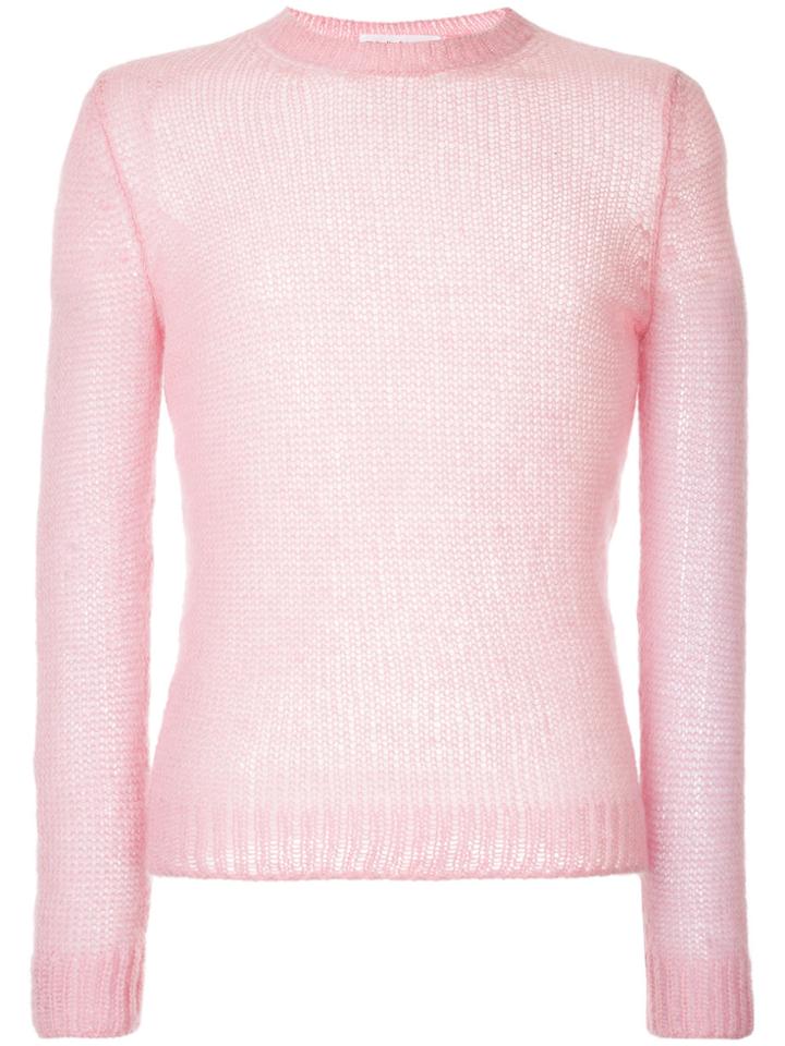 Walter Van Beirendonck Vintage Afitted Knit Sweater - Pink & Purple