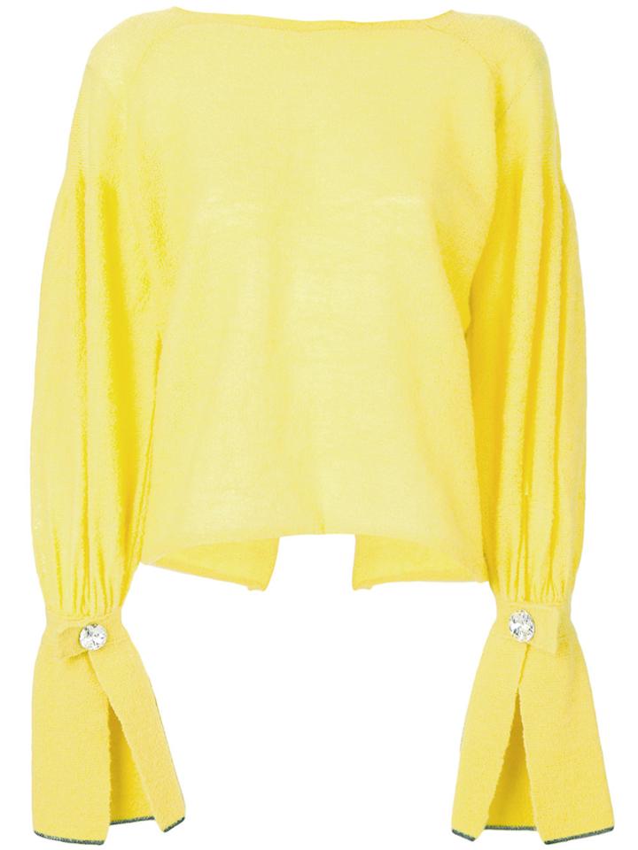 Aviù Giallo Knit Sweater - Yellow & Orange