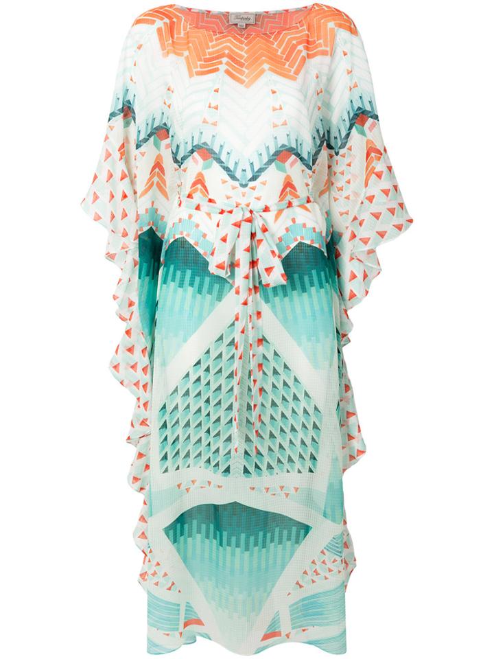 Temperley London Cote Sunshade Kaftan Dress - Multicolour