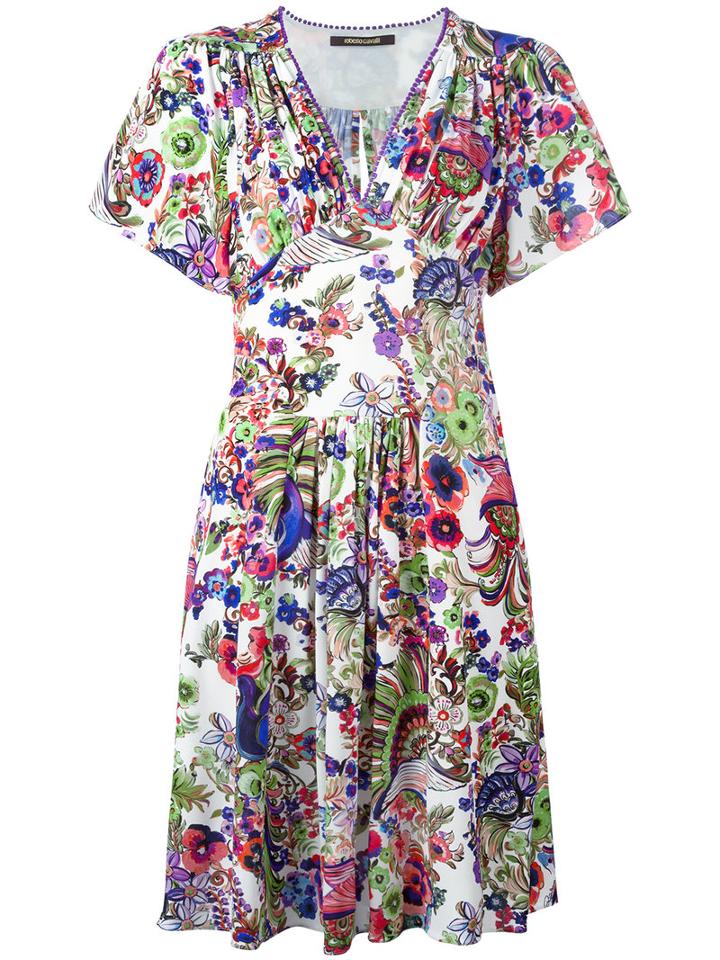 Roberto Cavalli Heather (grey) Dress, Women's, Size: 44, Viscose