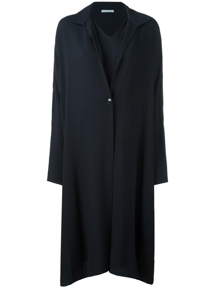 Dusan Coat Dress, Women's, Black, Viscose