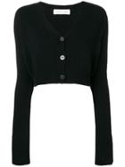 Lamberto Losani Short Cardigan - Black