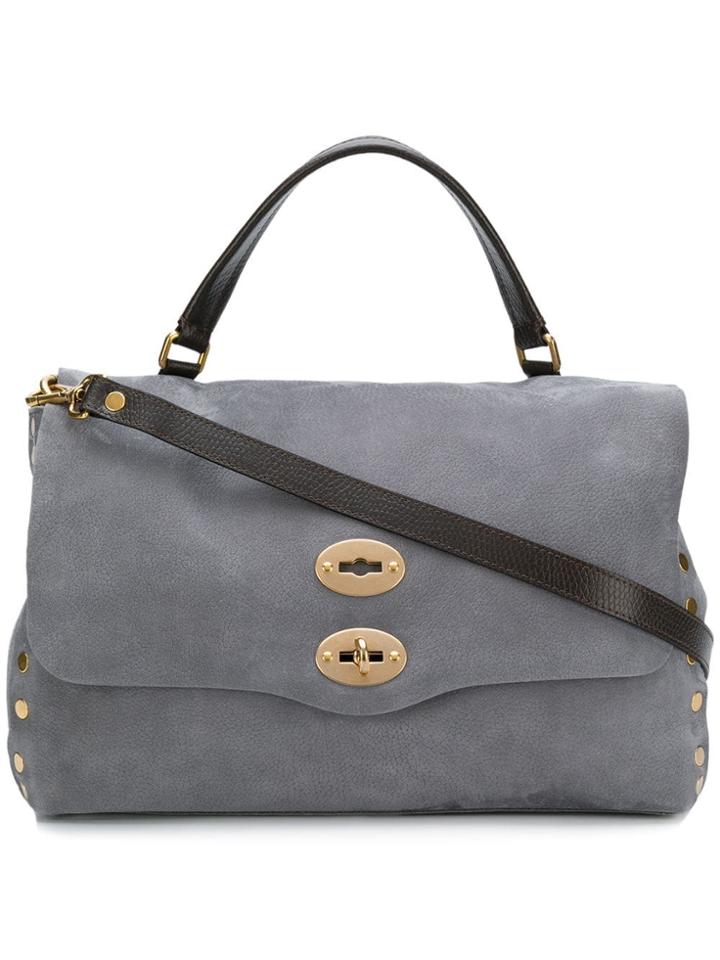 Zanellato Postina Tote Bag - Grey