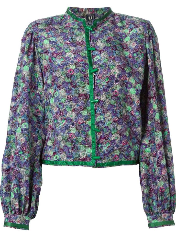 Emanuel Ungaro Vintage Floral Print Kimono