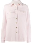 Gabriela Hearst Cashmere Collared Jacket - Pink