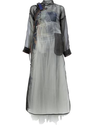 Quetsche Sheer Coat - Black
